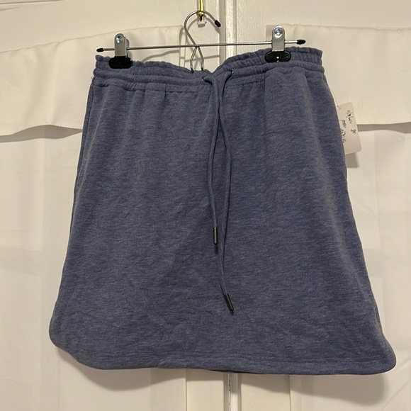 Unique blueish/gray sweat skirt size S NWT - Picture 1 of 4